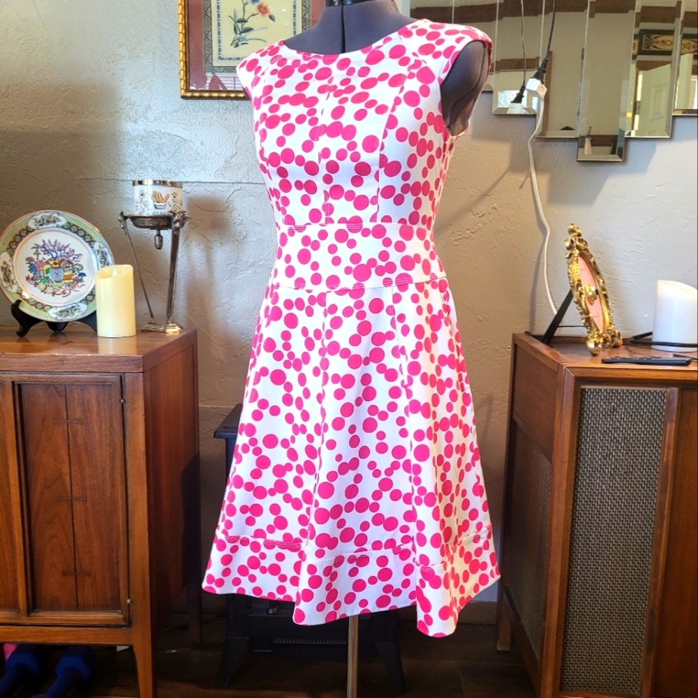Pink Polka Dot Dress